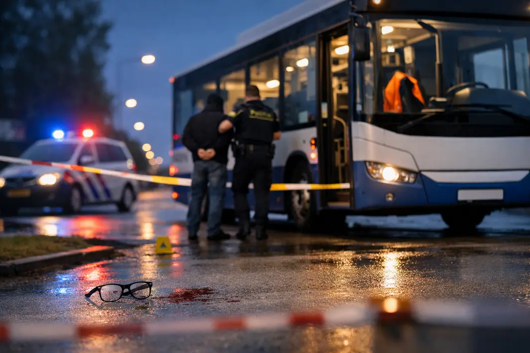 Buschauffeur mishandeld aan de Bolderweg in Almere, verdachte opgepakt