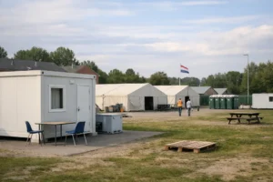 Extra tijdelijke opvangplekken voor asielzoekers op AZC-terrein