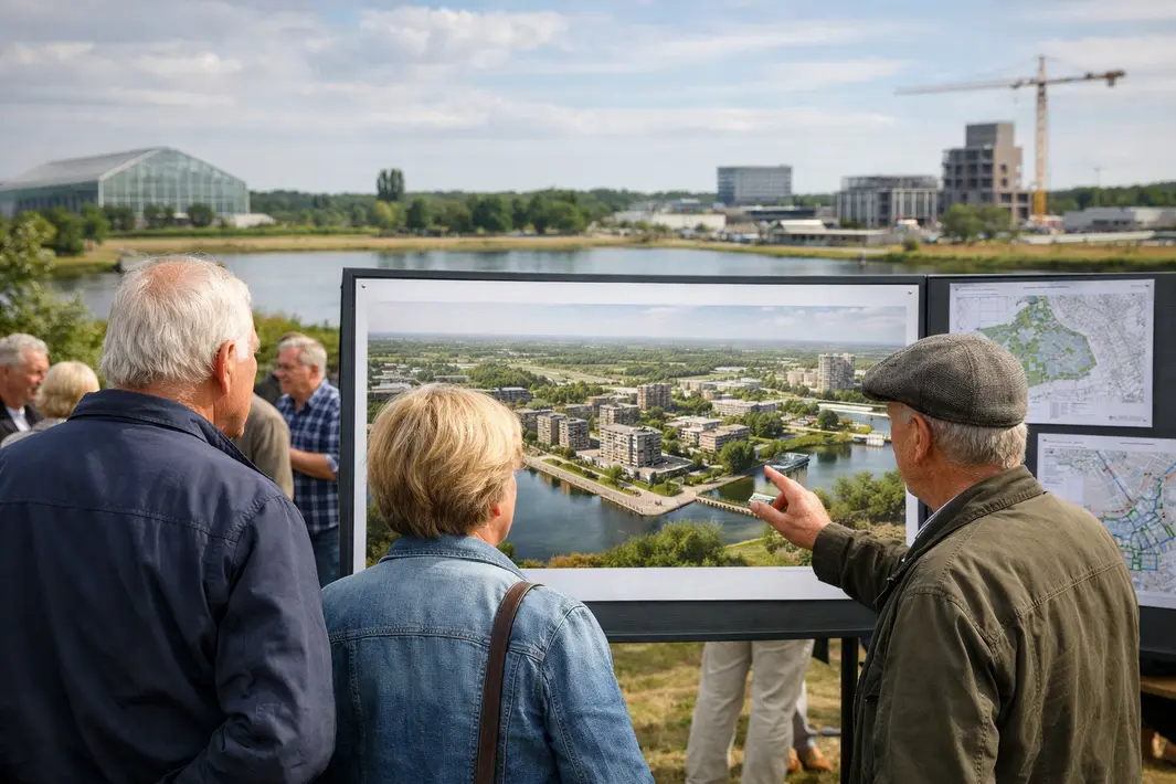 Inwoners delen hun mening over aangepast bouwplan op voormalig Floriade terrein
