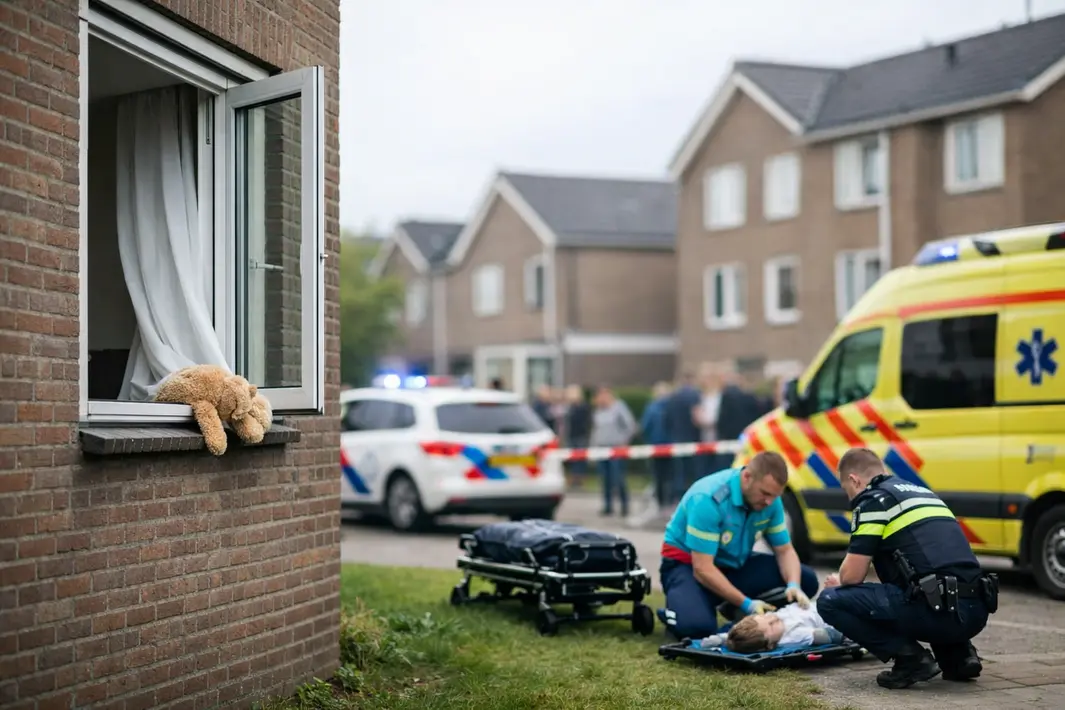 Kind raakt gewond na val uit raam in Kruidenwijk