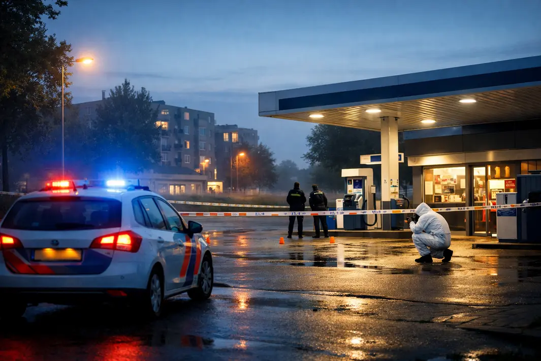 Overval bij tankstation in Stedenwijk vroeg in de ochtend