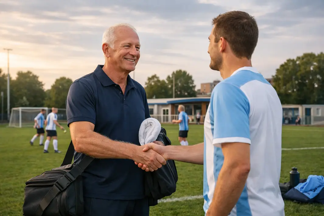 Contract sportmasseur Ab van Veen met Waterwijk met een jaar verlengd