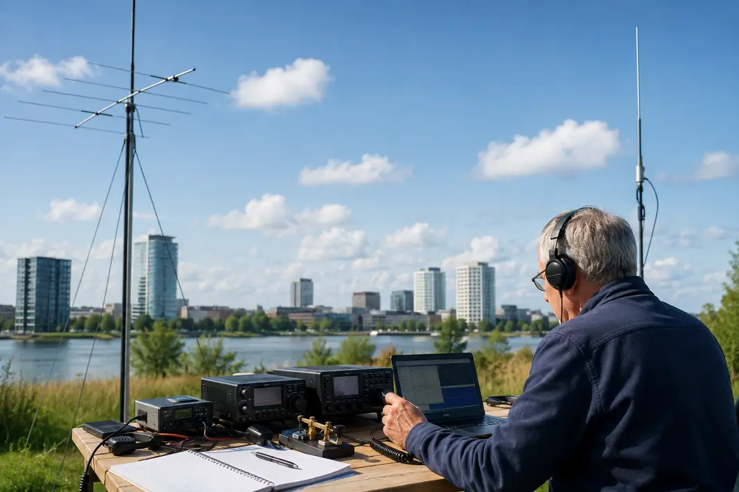 Open dag radiozendamateurs op 30 mei in Almere