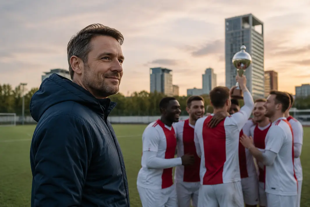Trainer uit Almere leidt Ajax amateurs naar districtsbekerwinst