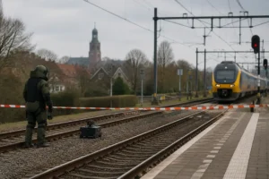 Treinverkeer naar Weesp onderbroken door vondst explosief
