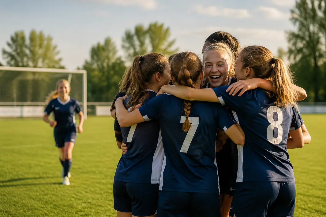 Meisjesteam 12-1 sluit seizoen af met fraaie overwinning