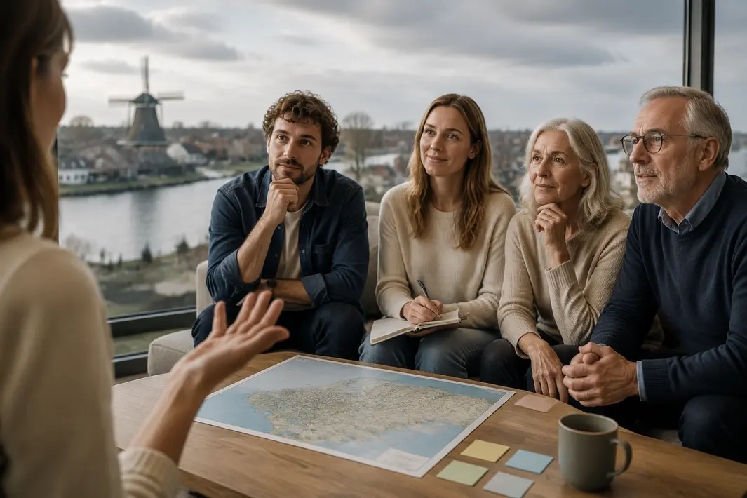 Publiek geeft input over te bespreken onderwerpen