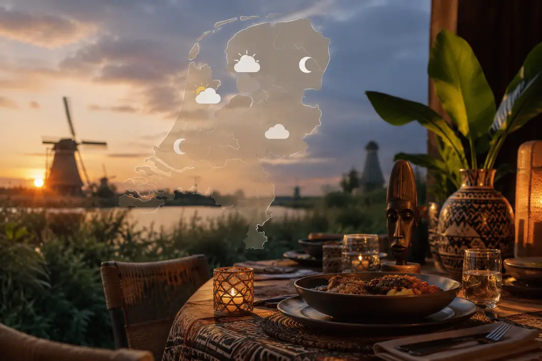 Speciale avond met een Afrikaans geïnspireerd diner