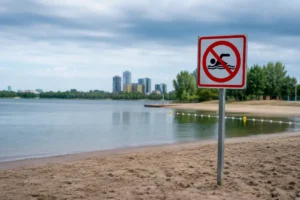 Zwemverbod ingesteld bij Almeerderstrand na overlijden van honden